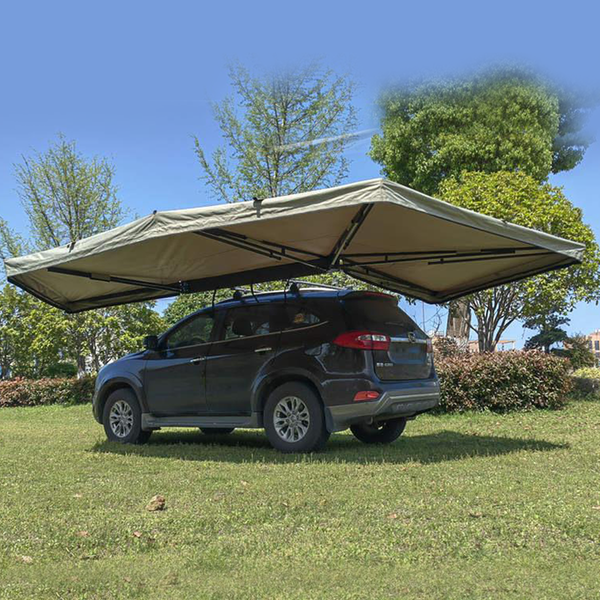 car awning and tent Foldable 270 Degree Waterproof Car Tent, Sun Shelter Durable